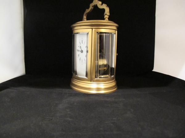 Fine Oval carriage clock