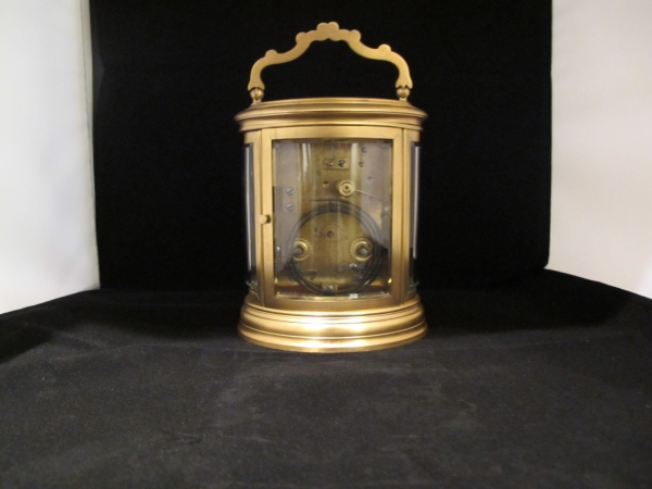 Fine Oval carriage clock