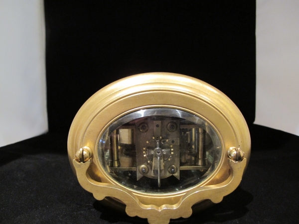 Fine Oval carriage clock