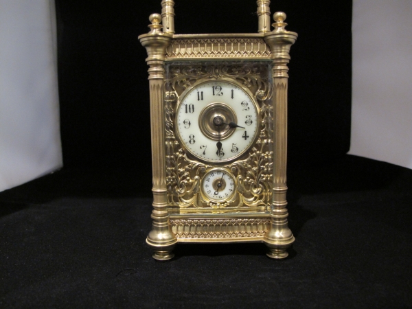 nice designed carriage clock